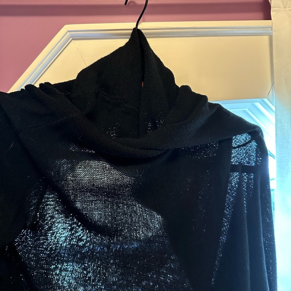 Shawl neck open cardigan duster - Picture 4 of 8